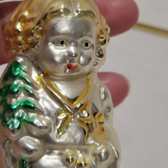 Angel Christmas ornament Vintage made in Germany 4" - Picture 8 of 8